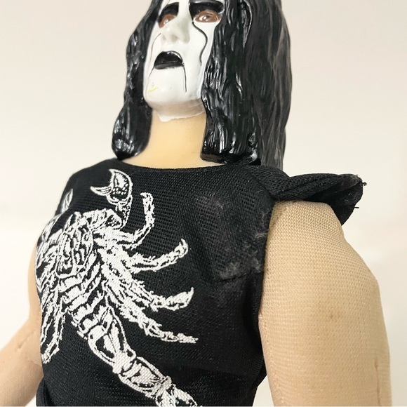 Vintage 1999 WCW Sting 12” Inch Vinyl Plastic Plush Doll WWF WWE NWO - Picture 5 of 16